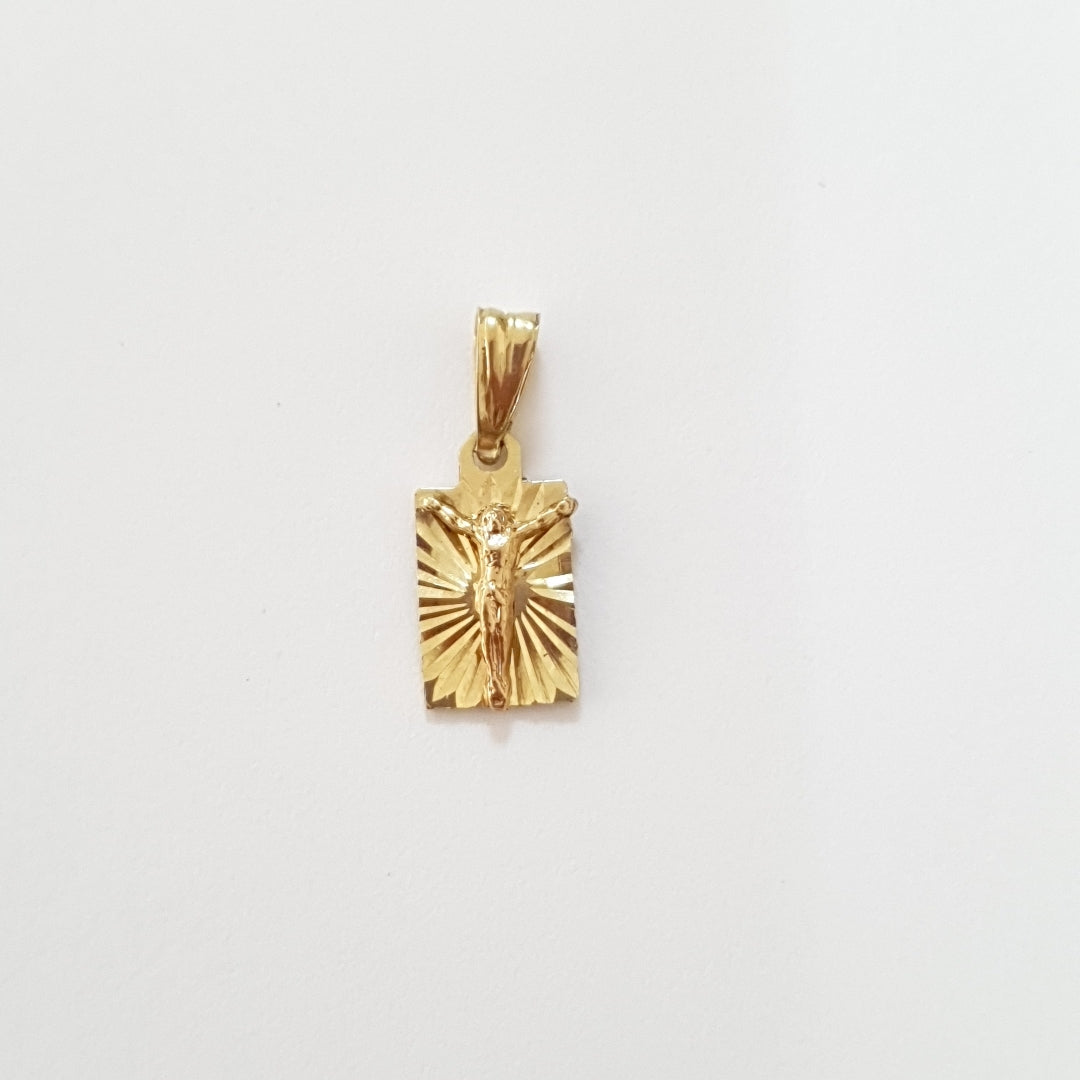 MEDALLA RELIGIOSA ORO 14 K 0,80 GRMS (SEMINUEVO)