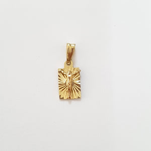 MEDALLA RELIGIOSA ORO 14 K 0,80 GRMS (SEMINUEVO)