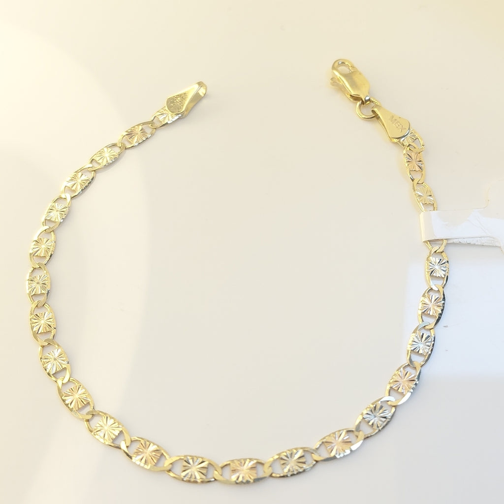 PULSERA GUCHI 14K 18 CM 2.8 GR (NUEVO)