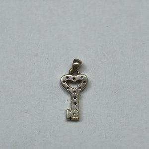 DIJE ORO BLANCO 14 K 0.8 GRMS (SEMINUEVO)