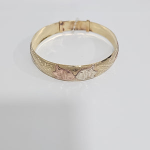PULSERA RIGIDA ORO 10 K 11,20 GRMS (SEMINUEVO)