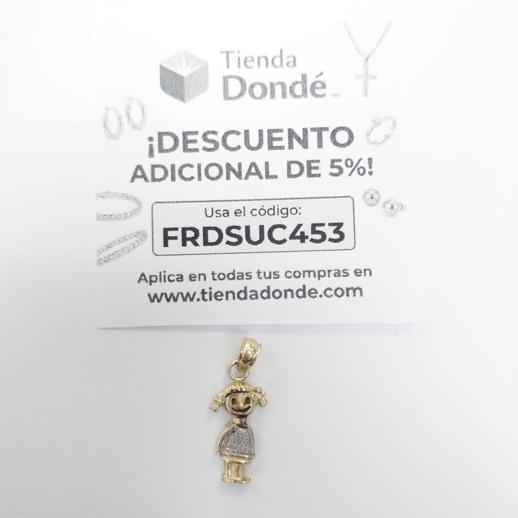 DIJE ORO 14 K 0,90 GRMS (SEMINUEVO)