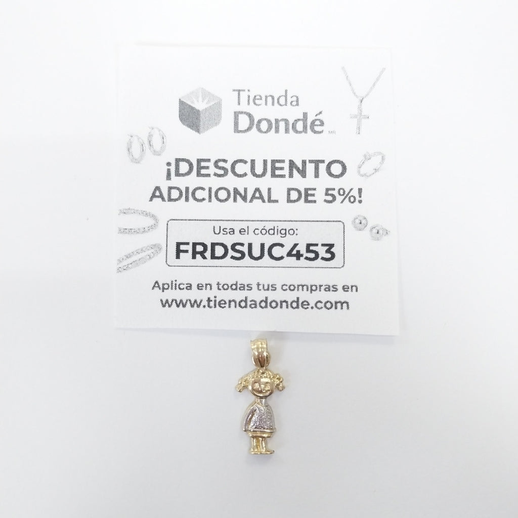 DIJE ORO 14 K 0,90 GRMS (SEMINUEVO)