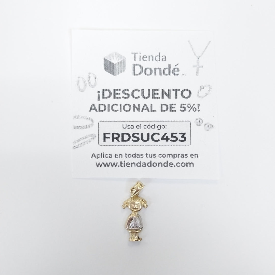 DIJE ORO 14 K 0,90 GRMS (SEMINUEVO)