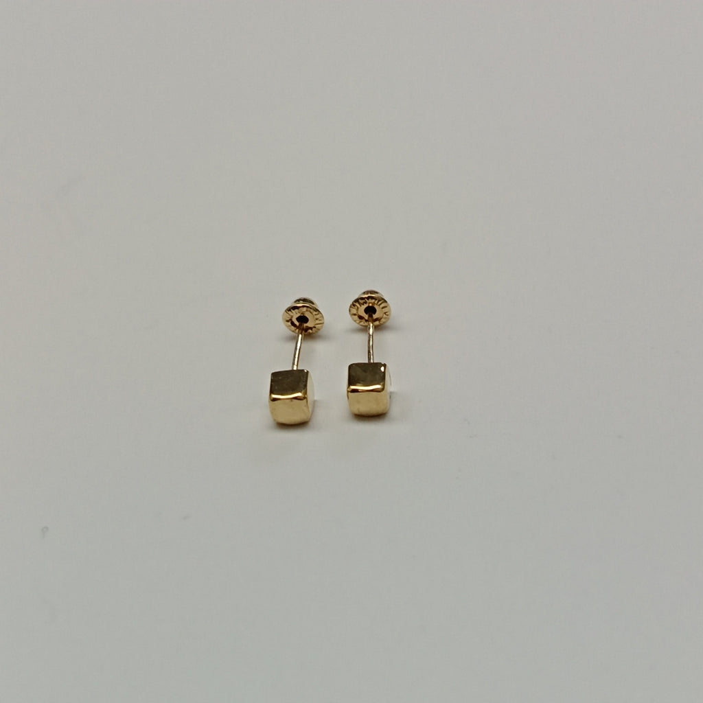 BROQUELES BROQUEL FIG CUBO 14K 0.203 GR (NUEVO)