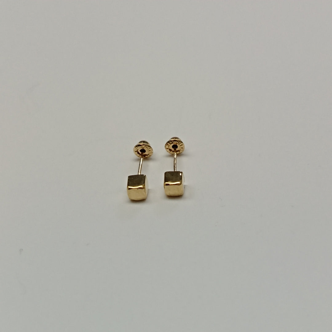 BROQUELES BROQUEL FIG CUBO 14K 0.203 GR (NUEVO)