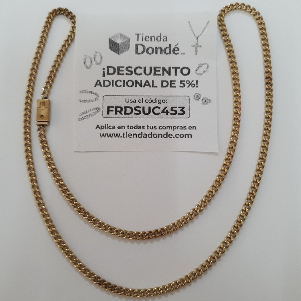 CADENA ORO 14 K 10,50 GRMS (SEMINUEVO)