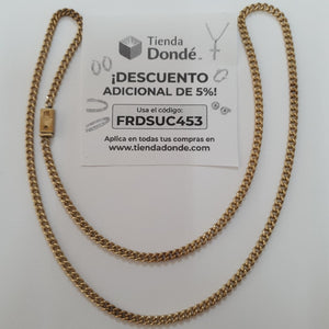 CADENA ORO 14 K 10,50 GRMS (SEMINUEVO)
