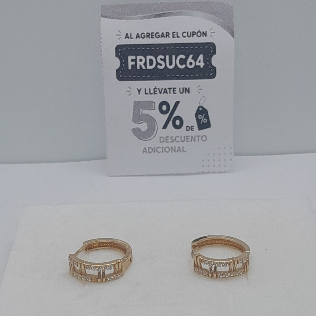 HUGGIES ORO 14K 2.5 (NUEVO)