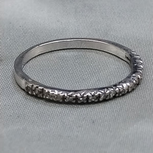 MEDIA CHURUMBELA ORO BLANCO 14 K 1,90 GRMS (SEMINUEVO)