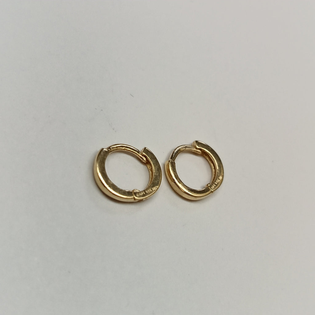 ARETES HUGGIE 14K 1.3 GR (NUEVO)