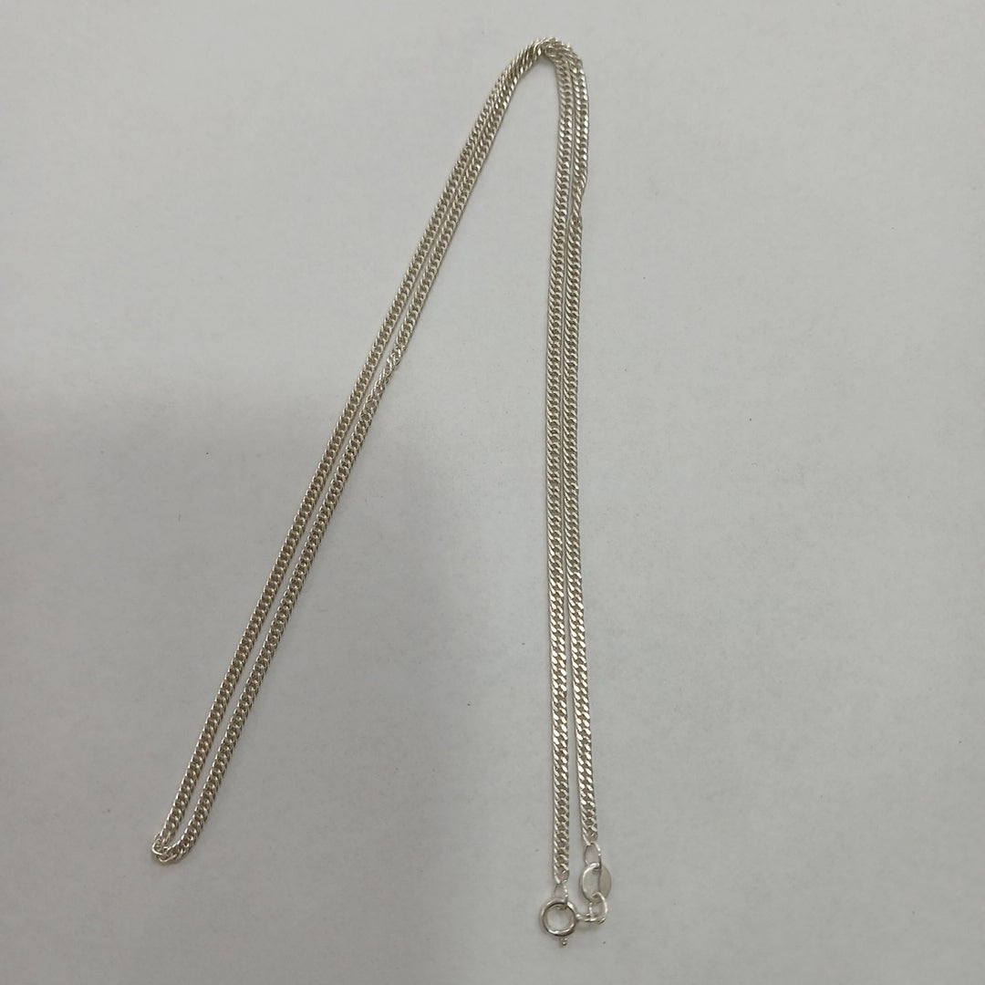CADENA BARBADA PLATA .925 50 CM 4.22 GR (NUEVO)