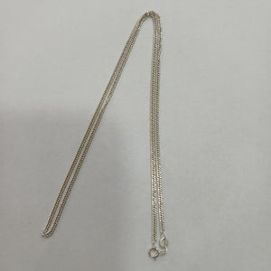 CADENA BARBADA PLATA .925 50 CM 4.22 GR (NUEVO)