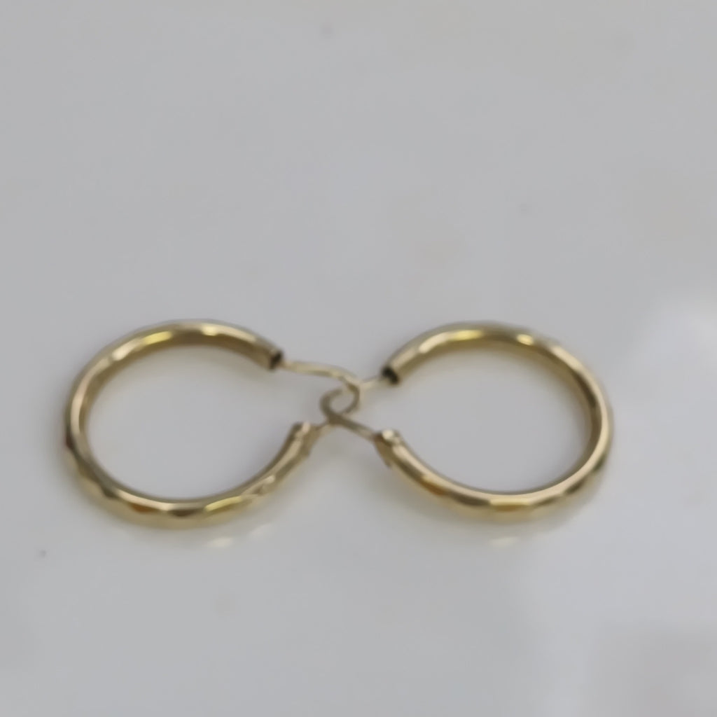 ARRACADAS PAR ORO 14 K 2.1 GRMS (SEMINUEVO)