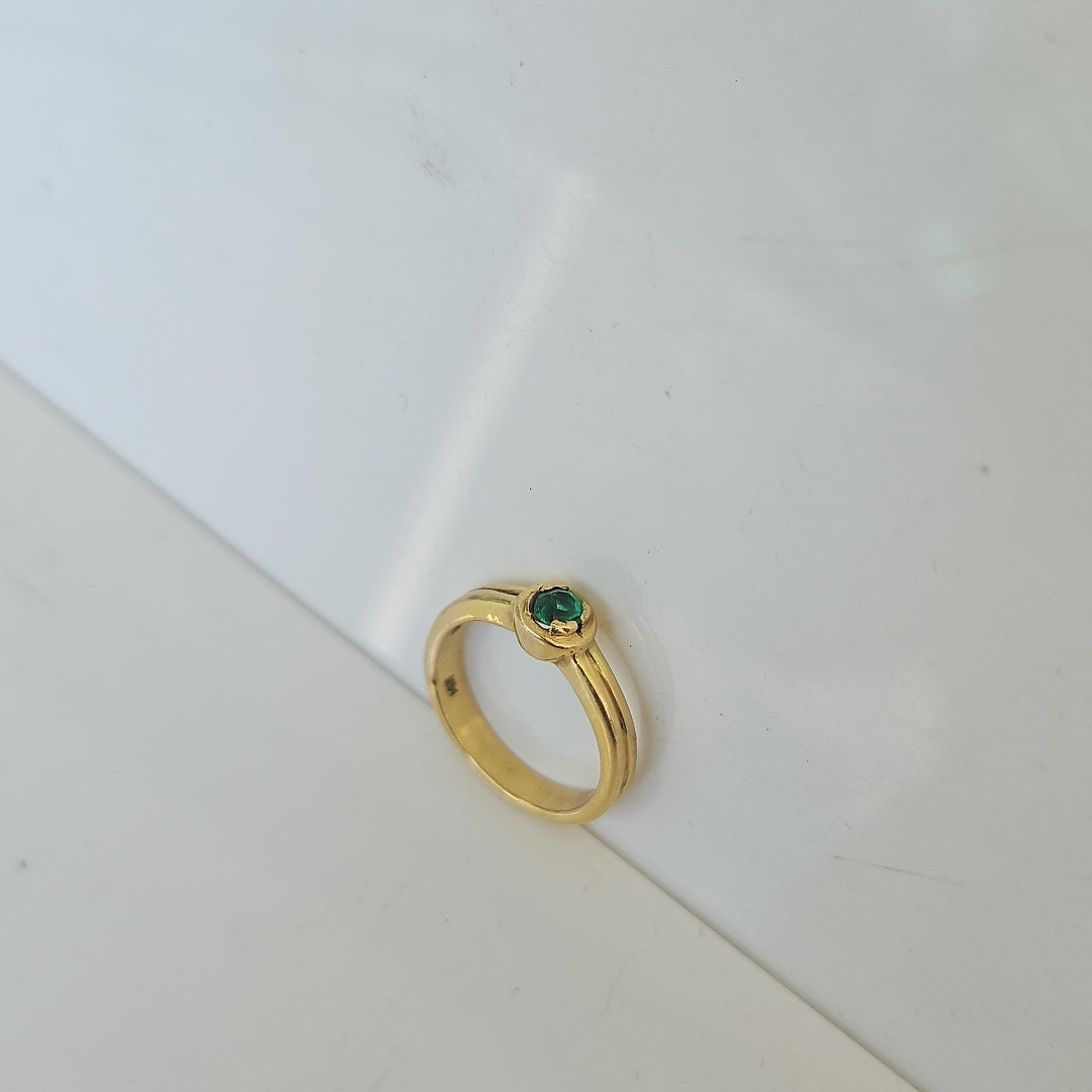 SOLITARIO ORO 14 K 3,70 GRMS (SEMINUEVO)