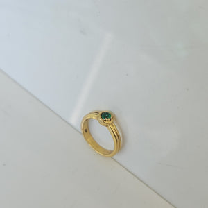 SOLITARIO ORO 14 K 3,70 GRMS (SEMINUEVO)