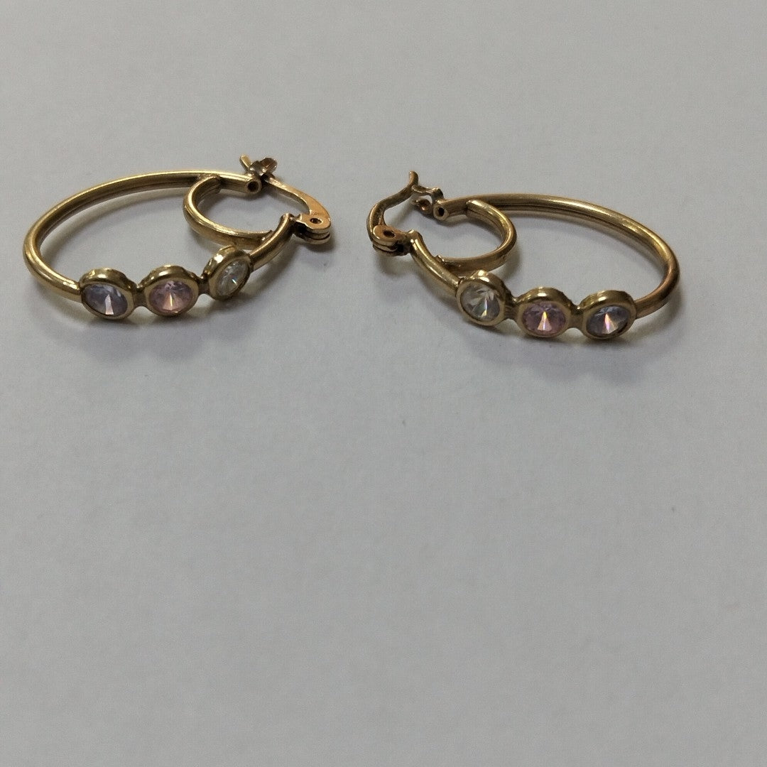 ARETES PAR ORO 10 K 2.5 GRMS (SEMINUEVO)