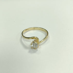 ANILLO ORO 10 K 1,60 GRMS (SEMINUEVO)