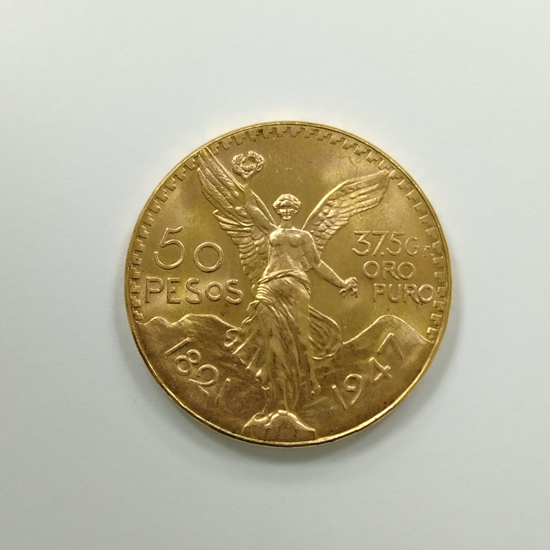 K1 41.6 GRMS 21 K IDENTIFICACIÓN MONEDA NOMINATIVA MONEDAS PESOS 50 PESOS (SEMINUEVO)