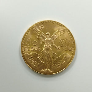 Moneda Centenario Cincuenta Pesos Oro Mexicano 21.6K