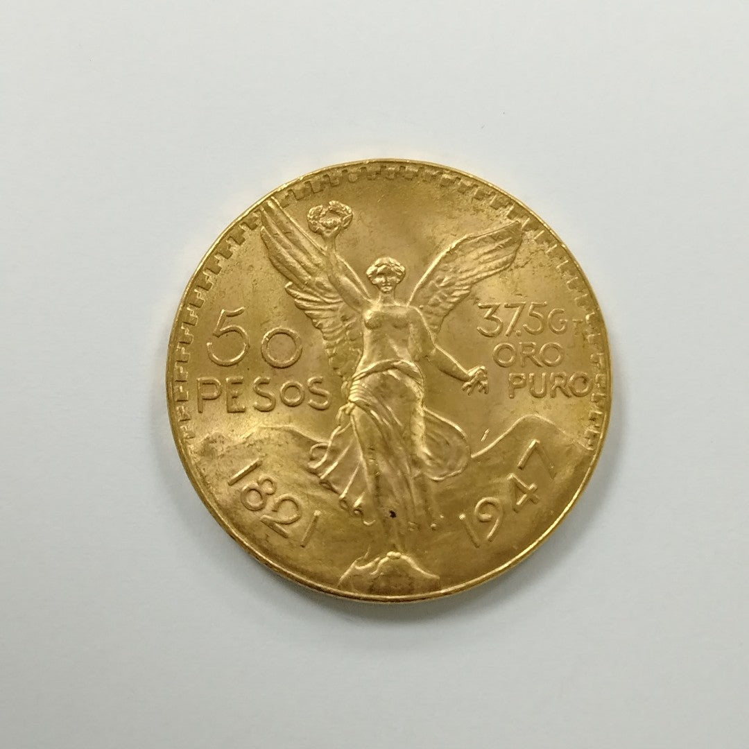K1 41.6 GRMS 21 K IDENTIFICACIÓN MONEDA NOMINATIVA MONEDAS PESOS 50 PESOS (SEMINUEVO)