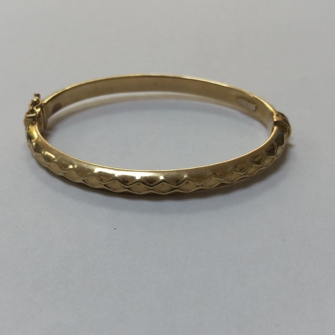 PULSERA RIGIDA ORO 14 K 8.5 GRMS (SEMINUEVO)