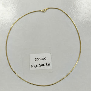 GARGANTILLA ORO 14 K 5,40 GRMS (SEMINUEVO)