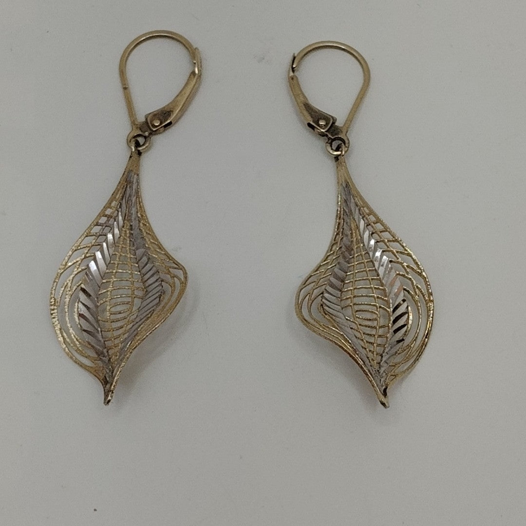 ARETES PAR ORO 8 K 2,10 GRMS (SEMINUEVO)