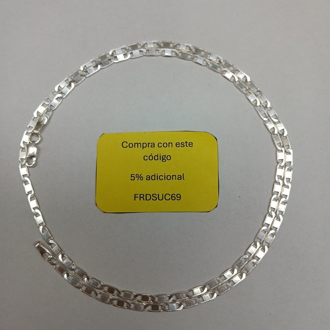 CADENA GUCHI PLATA .925 60 CM 10.53 GR (NUEVO)