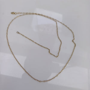 CADENA ORO 14 K 3.5 GRMS (SEMINUEVO)