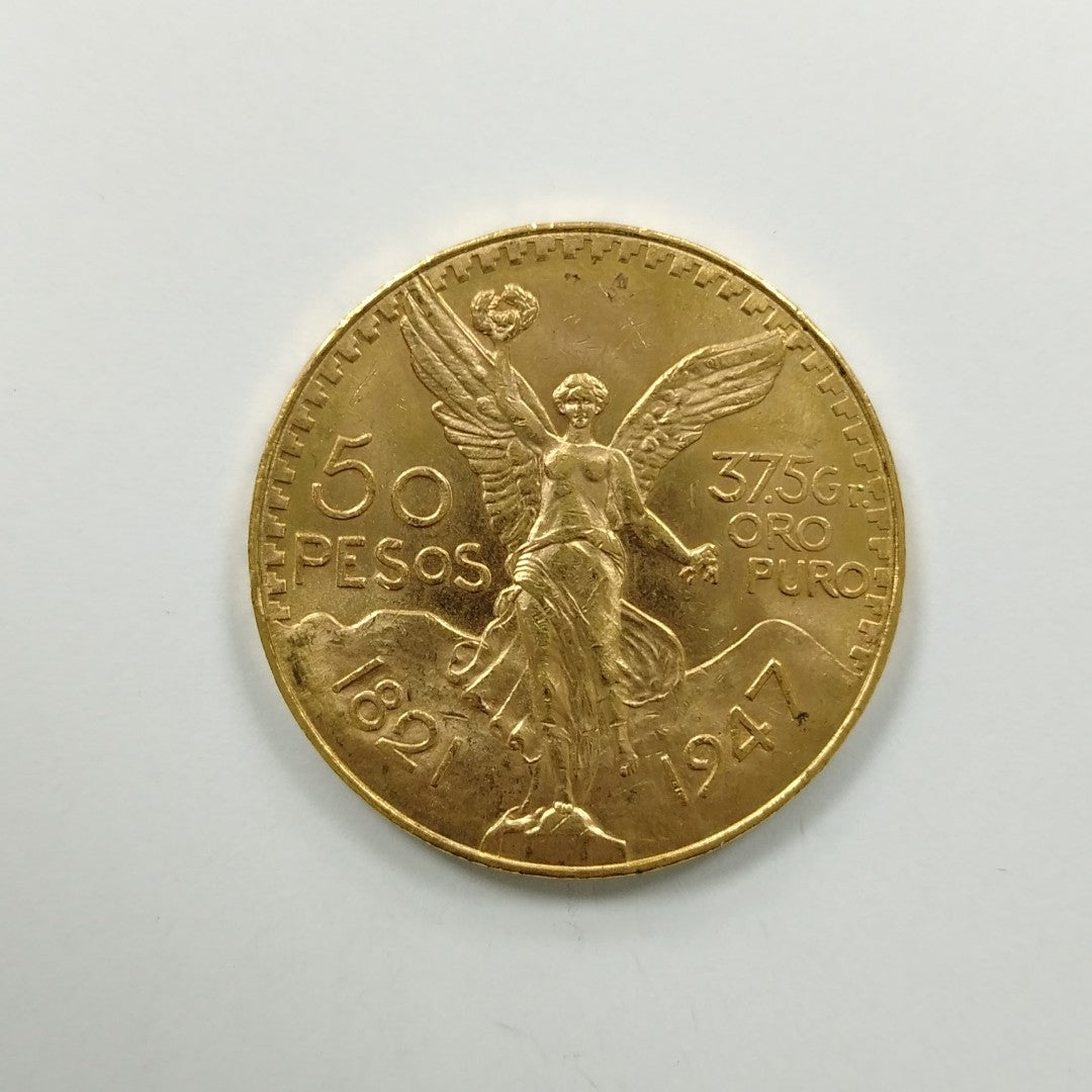 K1 41.6 GRMS 21 K IDENTIFICACIÓN MONEDA NOMINATIVA MONEDAS PESOS 50 PESOS (SEMINUEVO)