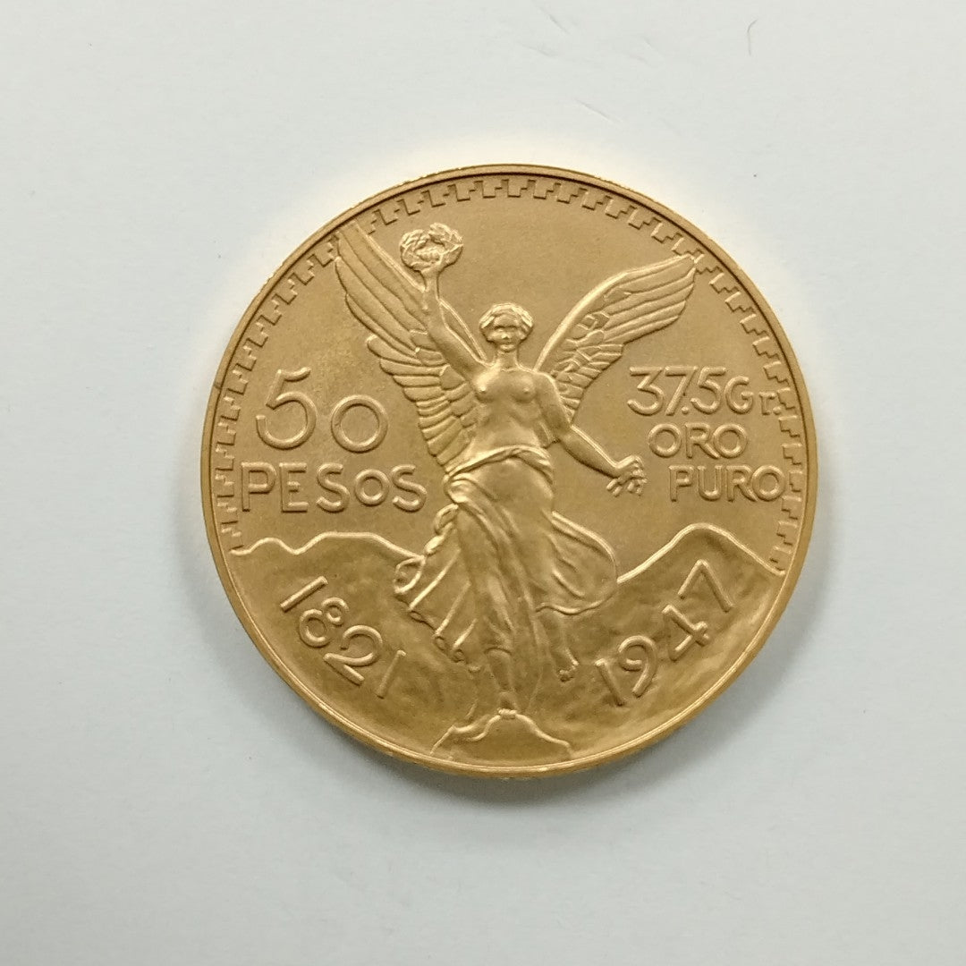 K1 41.6 GRMS 21 K IDENTIFICACIÓN MONEDA NOMINATIVA MONEDAS PESOS 50 PESOS (SEMINUEVO)