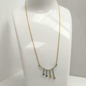 GARGANTILLA ORO COMBINADO 14 K 4,90 GRMS (SEMINUEVO)