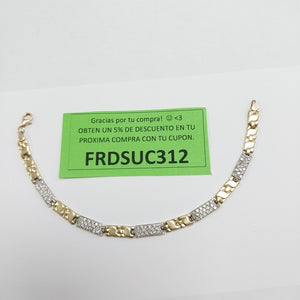 PULSERA ORO 14 K 7.2 GRMS (SEMINUEVO)