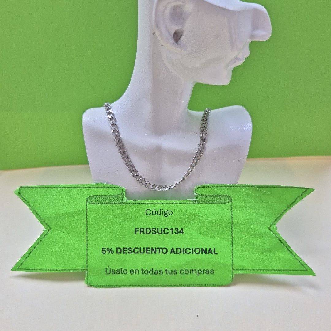 CADENA PLATA 8.1 GRMS (SEMINUEVO)