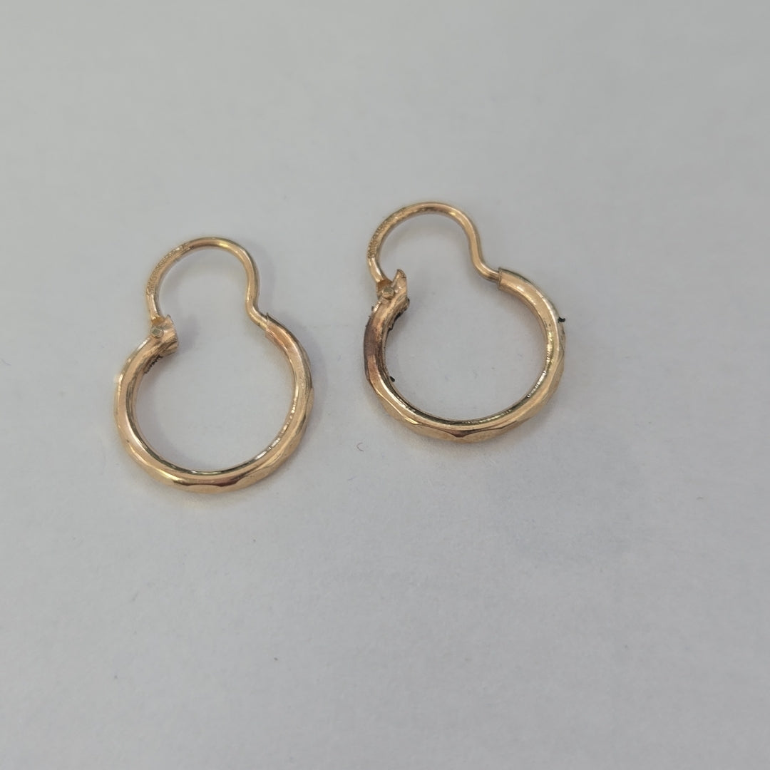 ARRACADAS PAR ORO 10 K 0.6 GRMS (SEMINUEVO)