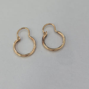 ARRACADAS PAR ORO 10 K 0.6 GRMS (SEMINUEVO)