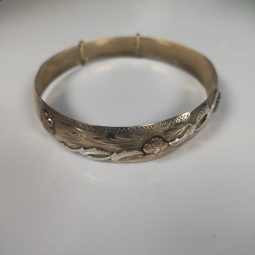 PULSERA RIGIDA ORO 8 K 9.8 GRMS (SEMINUEVO)