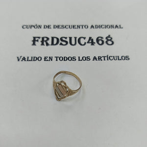ANILLITO ORO COMBINADO 10 K 2 GRMS (SEMINUEVO)