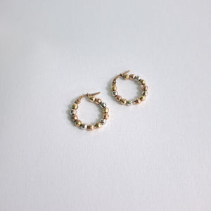 ARRACADAS PAR ORO COMBINADO 10 K 2.6 GRMS (SEMINUEVO)