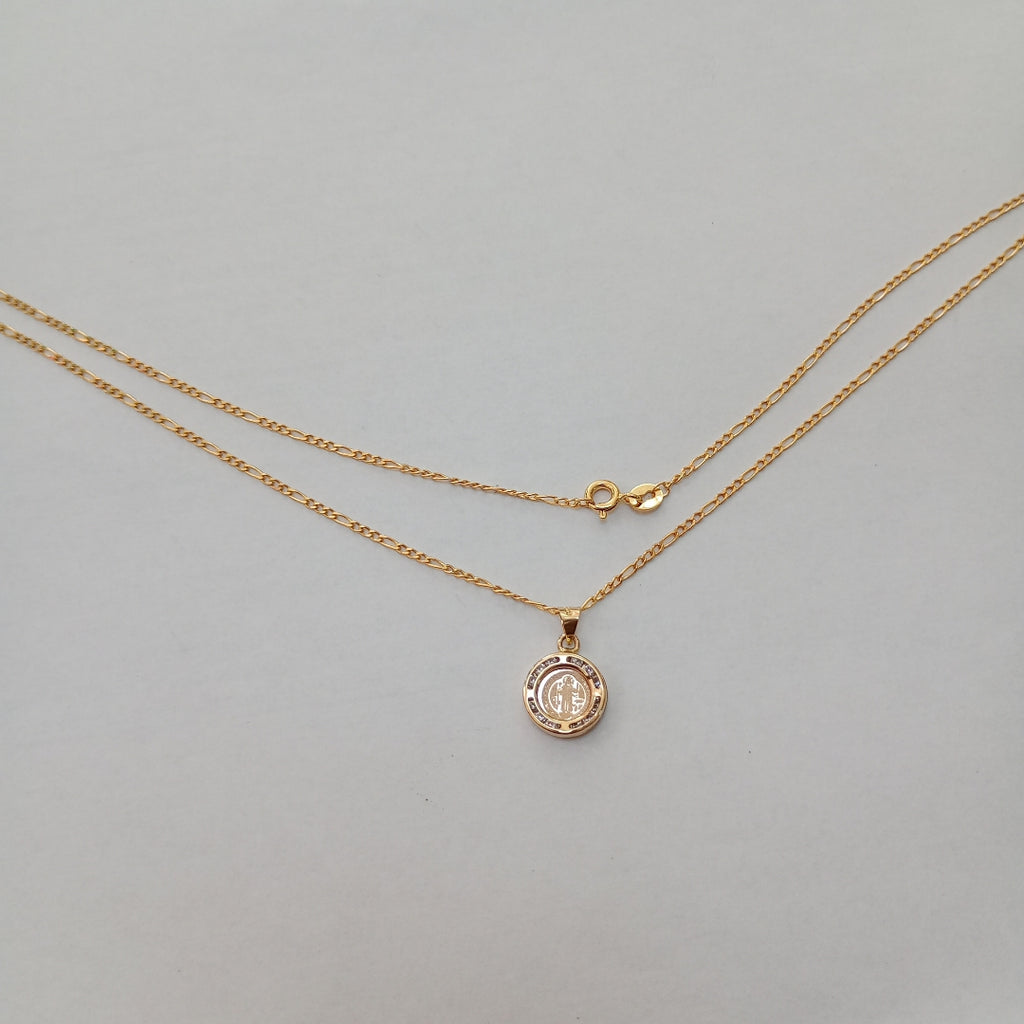 CADENA, DIJE ORO 14 K 2.2 GRMS (SEMINUEVO)