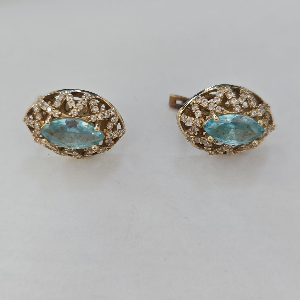 ARETES PAR ORO 10 K 4,50 GRMS (SEMINUEVO)