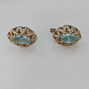 ARETES PAR ORO 10 K 4,50 GRMS (SEMINUEVO)