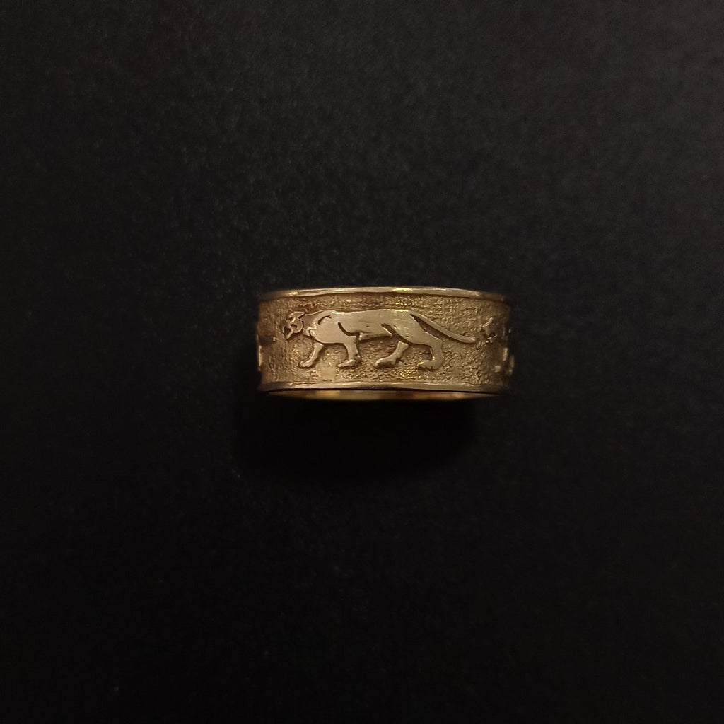 ANILLO ORO 14 K 3.3 GRMS (SEMINUEVO)