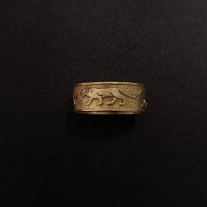 ANILLO ORO 14 K 3.3 GRMS (SEMINUEVO)