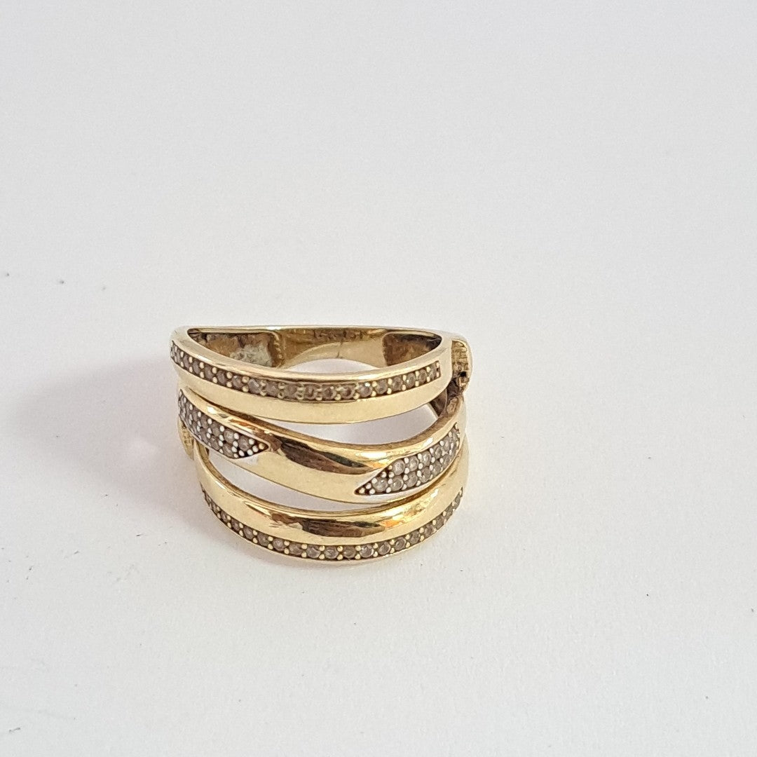 ANILLO ORO 14 K 3,90 GRMS (SEMINUEVO)