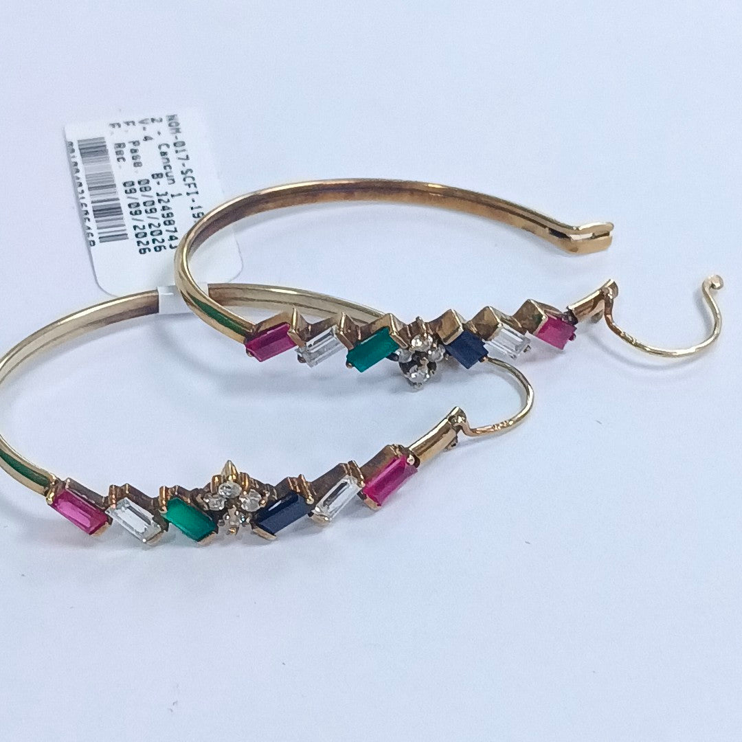 ARRACADAS PAR ORO 10 K 6,60 GRMS (SEMINUEVO)