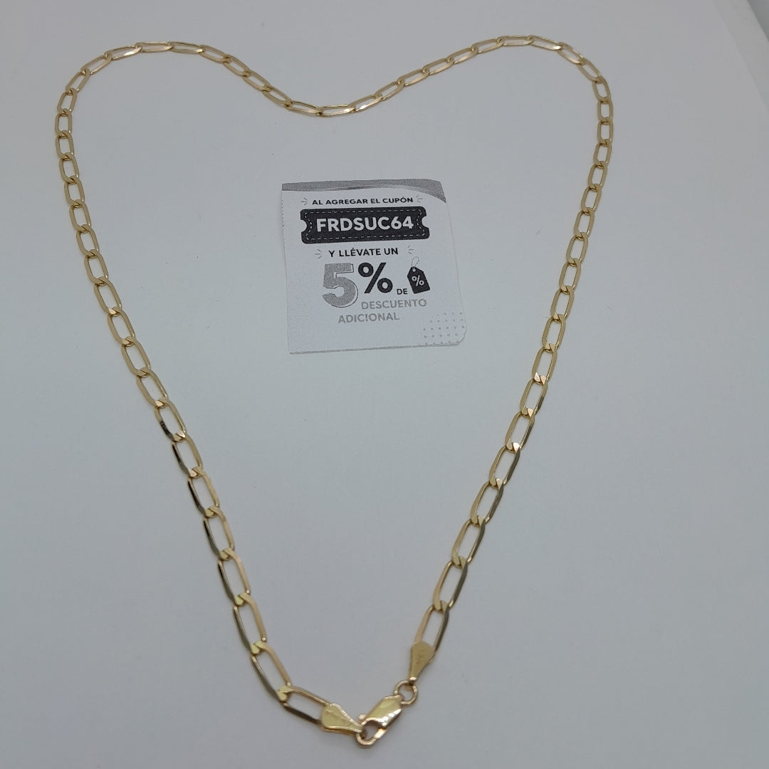 CADENA ESLABONES 14K 55 CM 9.7 GR (NUEVO)