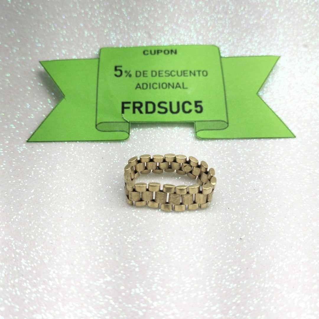 ANILLO ORO 14 K 3.8 GRMS (SEMINUEVO)