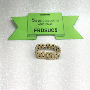ANILLO ORO 14 K 3.8 GRMS (SEMINUEVO)